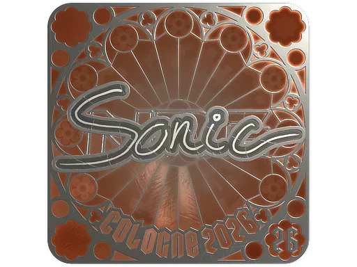 Sticker | Sonic (Foil, Ranked) | Cologne 2026