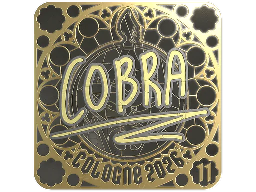 Sticker | cobra (Gold, Ranked) | Cologne 2026