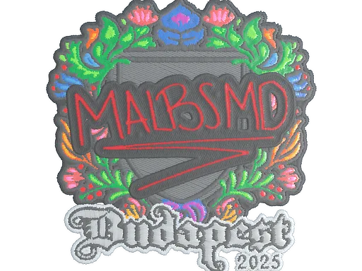 Sticker | malbsMd (Embroidered) | Budapest 2025