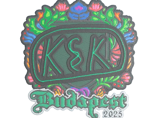 Sticker | kyousuke (Embroidered) | Budapest 2025