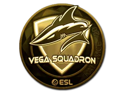 Sticker | Vega Squadron (Gold) | Katowice 2019