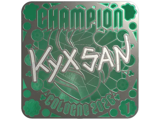 Sticker | kyxsan (Foil, Ranked) | Cologne 2026