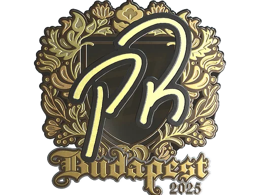 Sticker | PR (Gold) | Budapest 2025