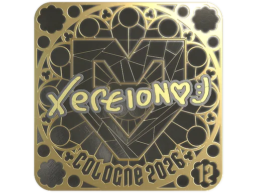 Sticker | xertioN (Gold, Ranked) | Cologne 2026
