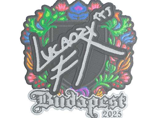 Sticker | Lucaozy (Embroidered) | Budapest 2025