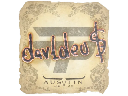 Sticker | dav1deuS | Austin 2025