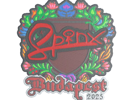 Sticker | Spinx (Embroidered) | Budapest 2025