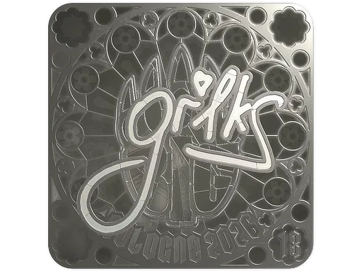 Sticker | gr1ks (Foil, Ranked) | Cologne 2026