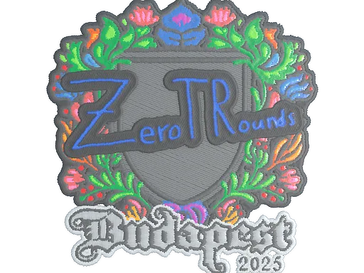 Sticker | ztr (Embroidered) | Budapest 2025