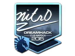 Sticker | nitr0 (Foil) | Cluj-Napoca 2015