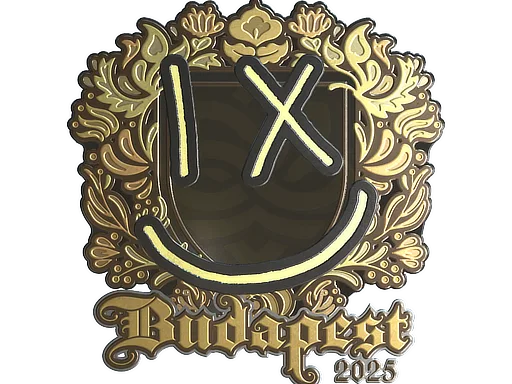 Sticker | lux (Gold) | Budapest 2025
