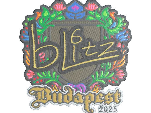 Sticker | bLitz (Embroidered) | Budapest 2025
