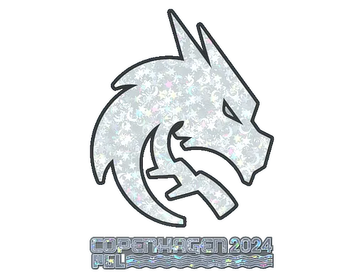 Sticker | Team Spirit (Glitter) | Copenhagen 2024