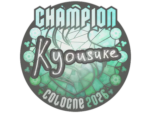 Sticker | kyousuke (Champion) | Cologne 2026
