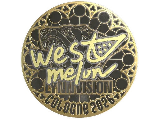 Sticker | westmelon (Gold) | Cologne 2026