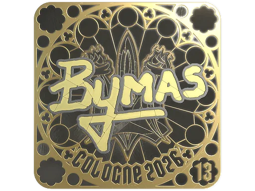 Sticker | Bymas (Gold, Ranked) | Cologne 2026