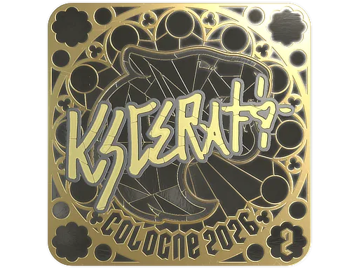 Sticker | KSCERATO (Gold, Ranked) | Cologne 2026
