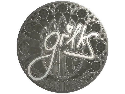 Sticker | gr1ks (Foil) | Cologne 2026