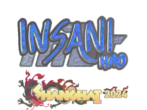 Sticker | insani (Holo) | Shanghai 2024