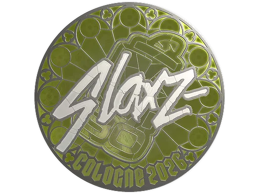 Sticker | slaxz- (Foil) | Cologne 2026