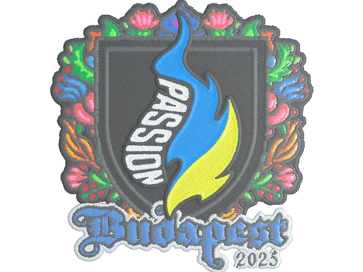 Sticker | Passion UA (Embroidered) | Budapest 2025