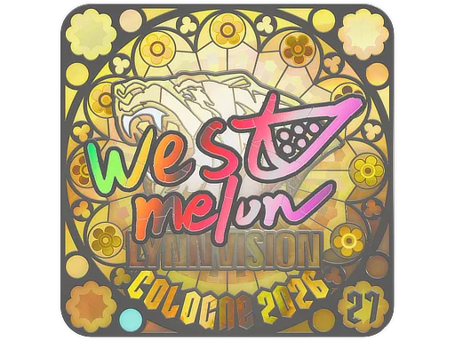 Sticker | westmelon (Holo, Ranked) | Cologne 2026