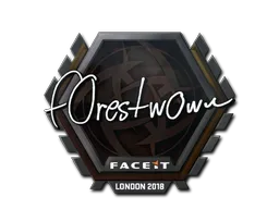 Sticker | f0rest | London 2018