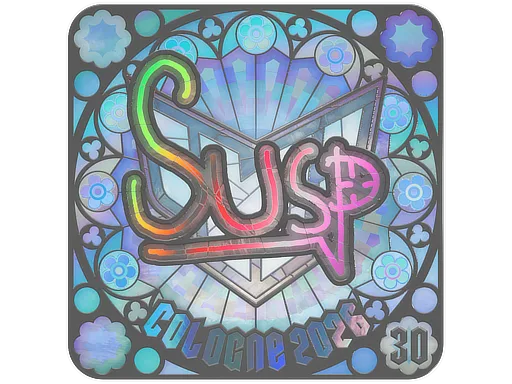 Sticker | susp (Holo, Ranked) | Cologne 2026
