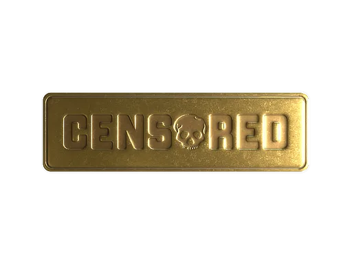 Sticker | Censored (Foil)
