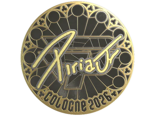 Sticker | piriajr (Gold) | Cologne 2026
