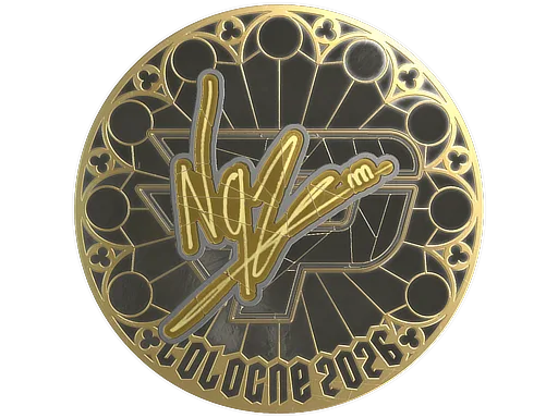 Sticker | NQZ (Gold) | Cologne 2026