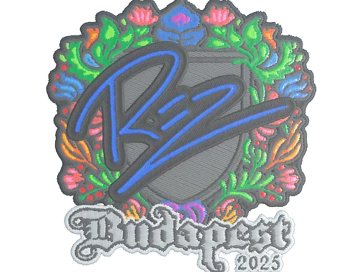 Sticker | REZ (Embroidered) | Budapest 2025