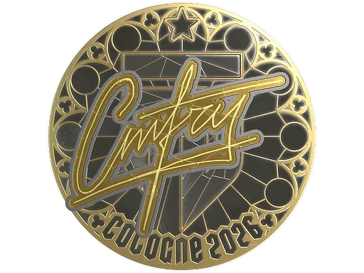 Sticker | cmtry (Gold) | Cologne 2026