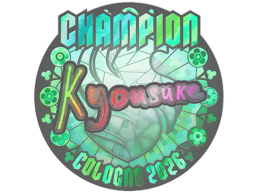 Sticker | kyousuke (Holo, Champion) | Cologne 2026