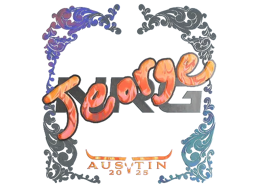 Sticker | jeorge (Holo) | Austin 2025