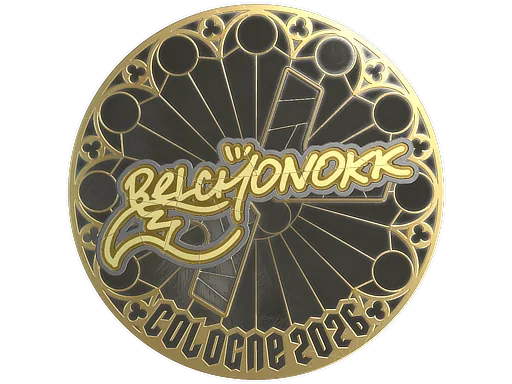 Sticker | BELCHONOKK (Gold) | Cologne 2026