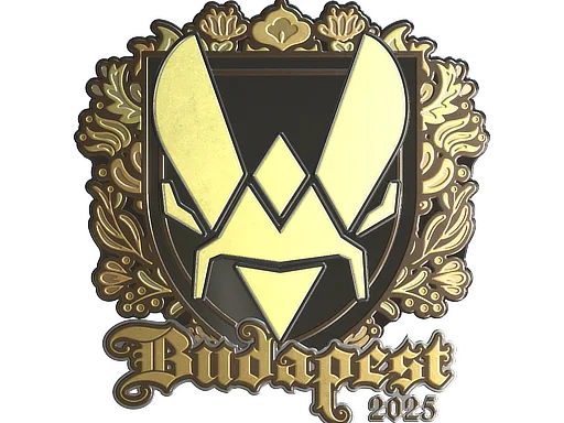 Sticker | Vitality (Gold) | Budapest 2025