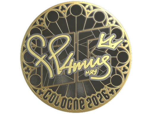 Sticker | FL4MUS (Gold) | Cologne 2026