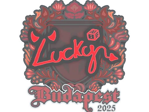 Sticker | Lucky | Budapest 2025