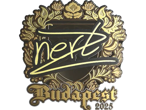 Sticker | NertZ (Gold) | Budapest 2025