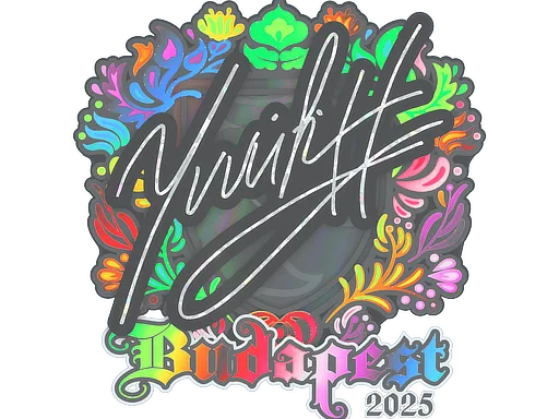 Sticker | yuurih (Holo) | Budapest 2025