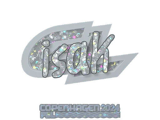 Sticker | isak (Glitter) | Copenhagen 2024