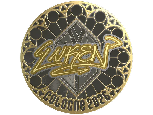 Sticker | luken (Gold) | Cologne 2026