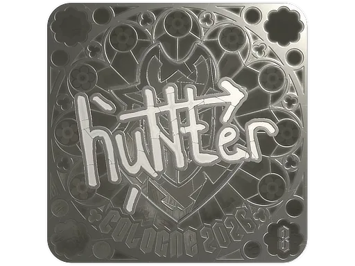 Sticker | huNter- (Foil, Ranked) | Cologne 2026