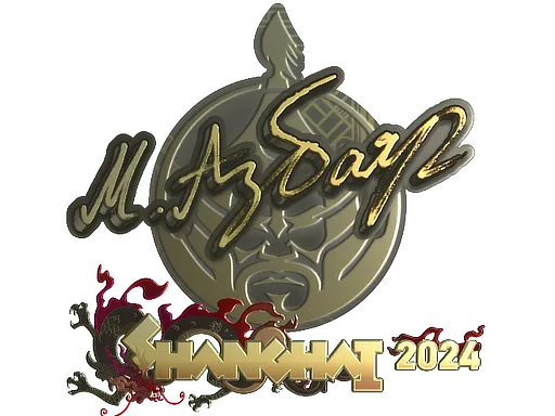 Sticker | Senzu (Gold) | Shanghai 2024