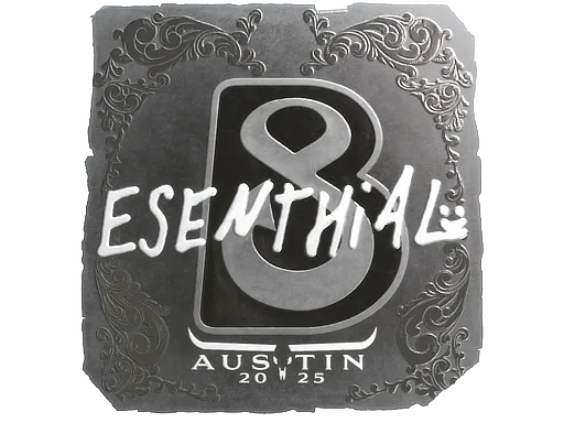 Sticker | esenthial (Foil) | Austin 2025