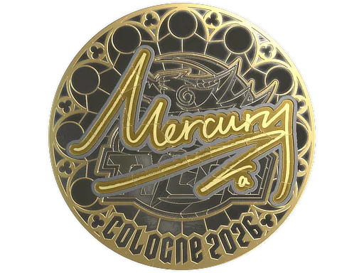 Sticker | Mercury (Gold) | Cologne 2026